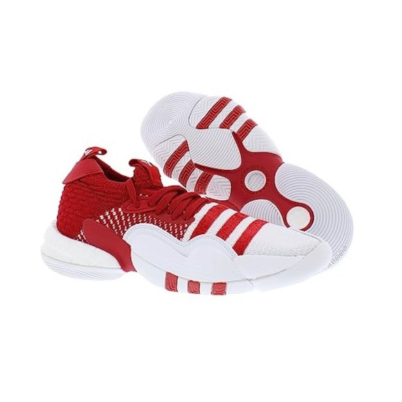 NIB adidas Mens Trae Young 2 Basketball Shoes Red Mens 13 Womens 14 FLF195 - Picture 2 of 4